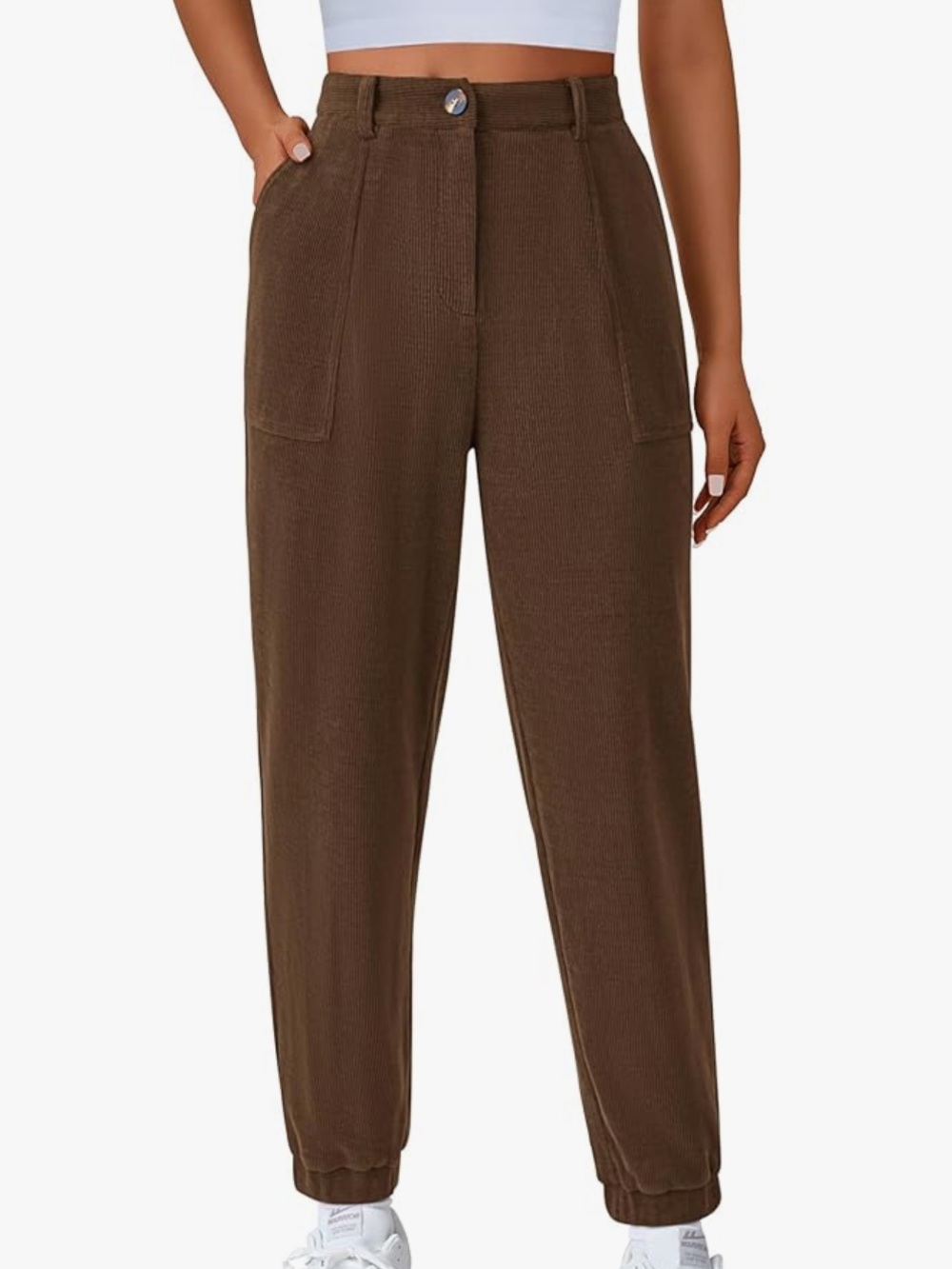 💥BRAND NEW! PRETTYGARDEN Women's Corduroy Trouser